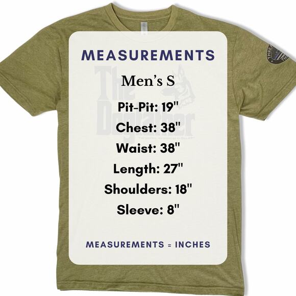 The Dogfather Green Graphic Tee Men’s S German Shepherd Dog Dad Shirt - Picture 6 of 8